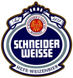 SCHNEIDER WEISSE HEFE-WEIZENBIER trademark