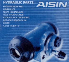 HYDRAULIC PARTS AISIN HYDRAULISCHE TEIL HIDRAULICA PECAS HIDRAULICAS PIECE HYDRAULIQUE HYDRAULISCH ONDERDEEL trademark