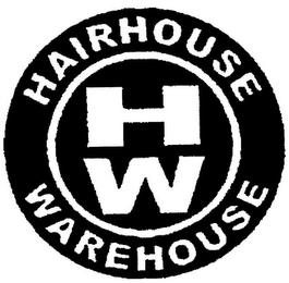 HW HAIRHOUSE WAREHOUSE trademark