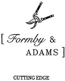 FORMBY & ADAMS CUTTING EDGE trademark