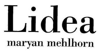 LIDEA MARYAN MEHLHORN trademark