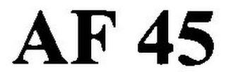 AF 45 trademark