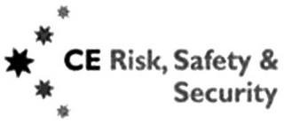 CE RISK, SAFETY & SECURITY trademark