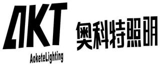 AKT AOKETELIGHTING trademark