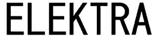 ELEKTRA trademark