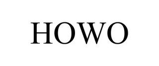 HOWO trademark