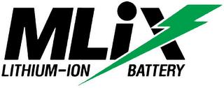 MLIX LITHIUM-ION BATTERY trademark