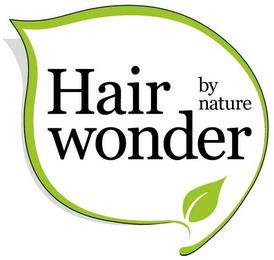 HAIR WONDER BY NATURE trademark