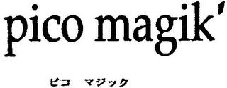 PICO MAGIK' trademark