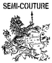 SEMI-COUTURE SEMI COUTURE trademark