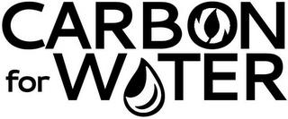 CARBON FOR WATER trademark