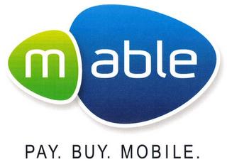 M ABLE PAY. BUY. MOBILE. trademark