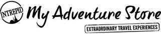 INTREPID MY ADVENTURE STORE EXTRAORDINARY TRAVEL EXPERIENCES trademark