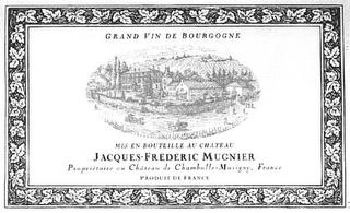 GRAND VIN DE BOURGOGNE - MIS EN BOUTEILLE AU CHÂTEAU - JACQUES-FRÉDÉRIC MUGNIER - PROPRIÉTAIRE AU CHÂTEAU DE CHAMBOLLE-MUSIGNY, FRANCE - PRODUIT DE FRANCEE AU CHÂTEAU - JACQUES-FRÉDÉRIC MUGNIER - PROPRIÉTAIRE AU CHÂTEAU DE CHAMBOLLE-MUSIGNY, FRANCE - PRODUIT DE FRANCE trademark