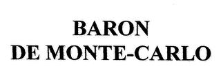 BARON DE MONTE-CARLO trademark