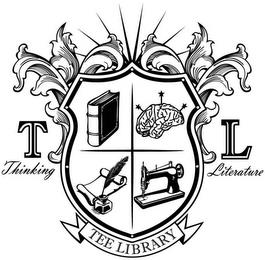 TL THINKING LITERATURE TEE LIBRARY trademark