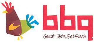 BBQ GREAT TASTE, EAT FRESH trademark