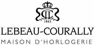 LEBEAU-COURALLY 1865 MAISON D'HORLOGERIE trademark