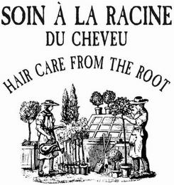 SOIN À LA RACINE DU CHEVEU HAIR CARE FROM THE ROOT trademark