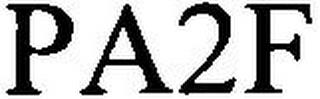 PA2F trademark