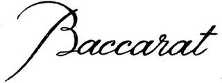 BACCARAT trademark