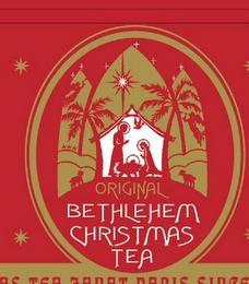 ORIGINAL BETHLEHEM CHRISTMAS TEA trademark