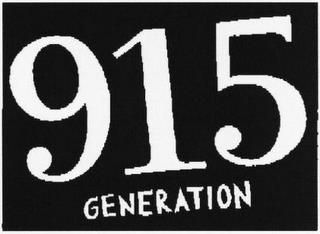 915 GENERATION trademark