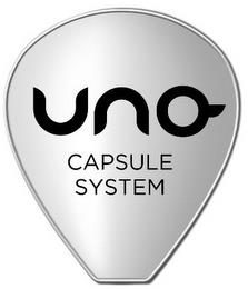 UNO CAPSULE SYSTEM trademark