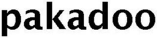 PAKADOO trademark