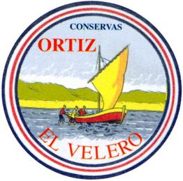 CONSERVAS ORTIZ EL VELERO trademark