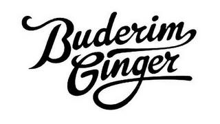 BUDERIM GINGER trademark