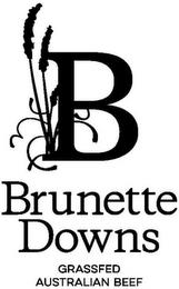 B BRUNETTE DOWNS GRASSFED AUSTRALIAN BEEF trademark