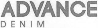 ADVANCE DENIM trademark