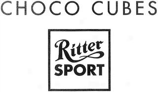 CHOCO CUBES RITTER SPORT trademark