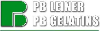 PB LEINER PB GELATINS trademark