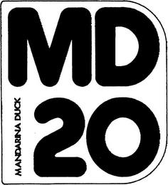 MD MANDARINA DUCK 20 trademark