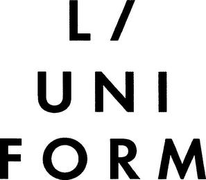 L / UNI FORM trademark