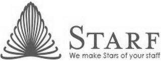 STARF WE MAKE STARS OF YOUR STAFF trademark