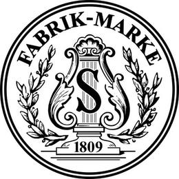 FABRIK-MARKE S 1809 trademark