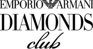 EMPORIO ARMANI DIAMONDS CLUB trademark