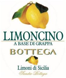 LIMONCINO A BASE DI GRAPPA BOTTEGA LIMONI DI SICILIA SANDRO BOTTEGA trademark