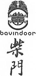 BAVINDOOR trademark