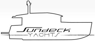 SUNDECK YACHTS trademark