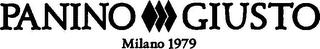 PANINO GIUSTO MILANO 1979 trademark