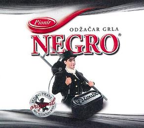 PIONIR NEGRO ODZACAR GRLA trademark