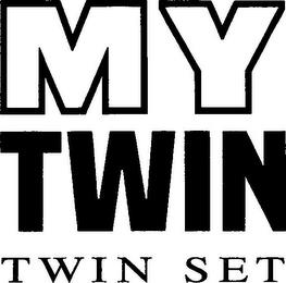 MY TWIN TWIN SET trademark