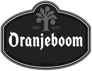 ORANJEBOOM EST. 1671 ORIGINAL trademark