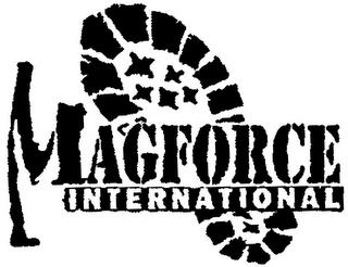 MAGFORCE INTERNATIONAL trademark