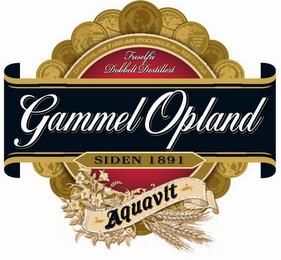 GAMMEL OPLAND AQUAVIT trademark