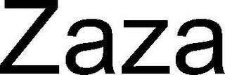 ZAZA trademark